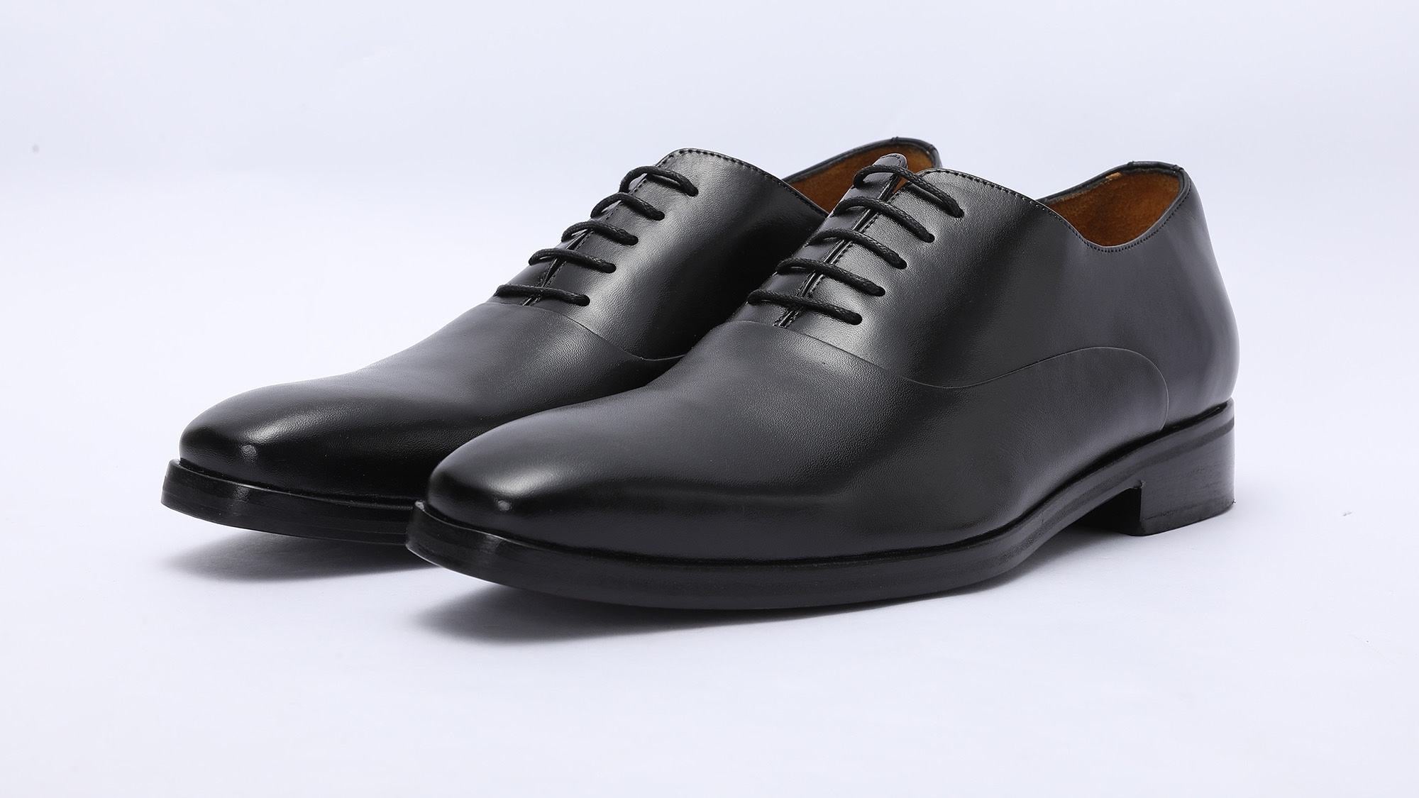 NETTE LEREN HERENSCHOENEN ZWART