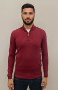 HALF ZIP SWEATER ROOD