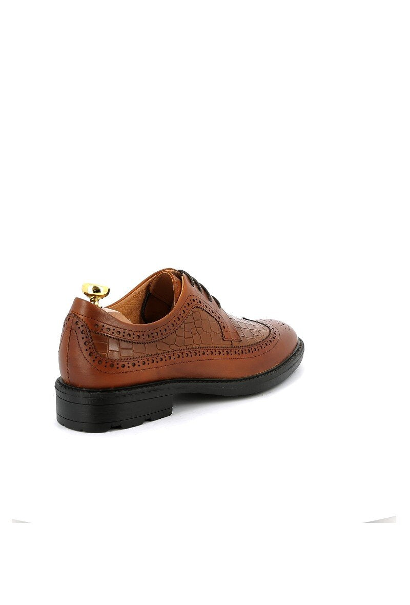 LEREN DERBY SCHOENEN BRUIN