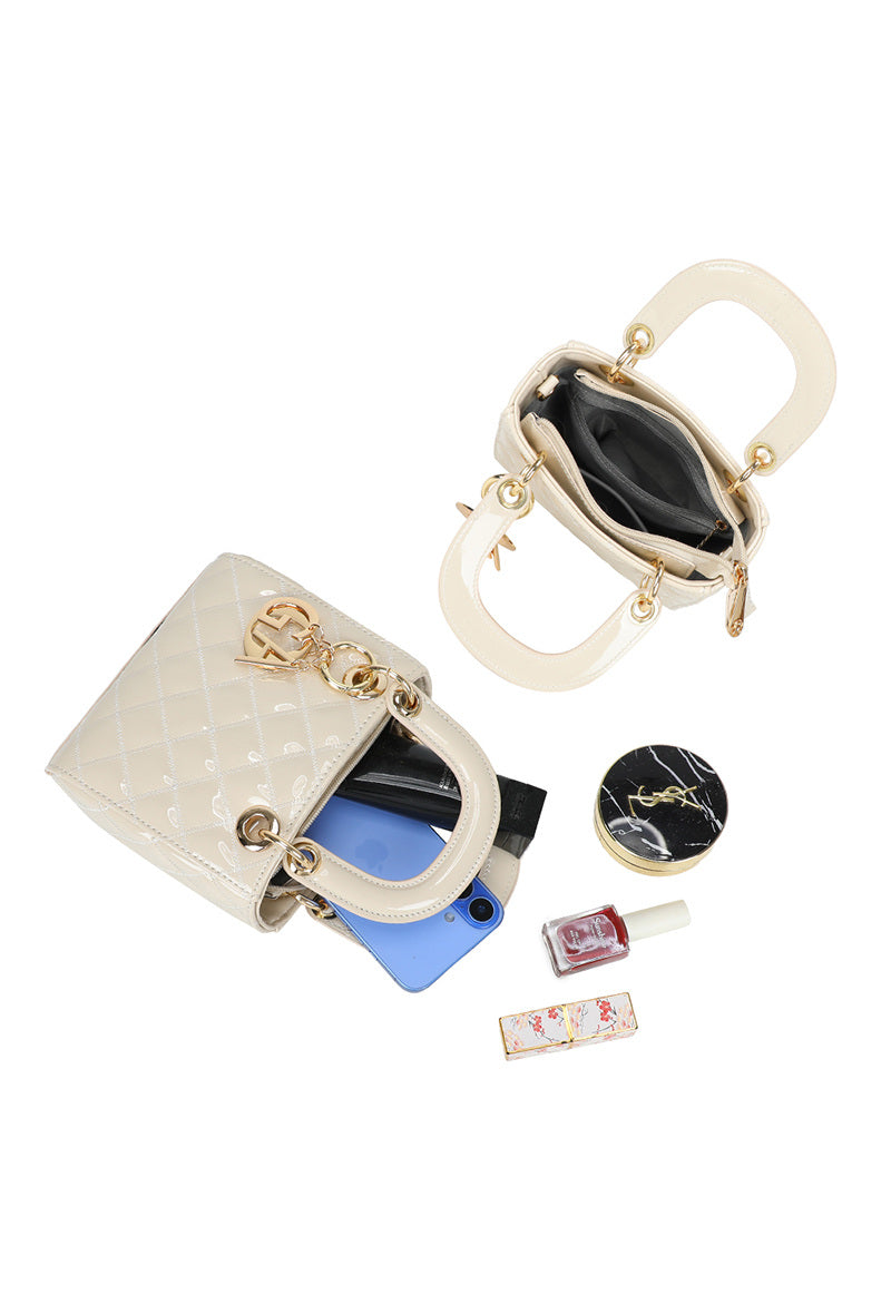 TAS BEIGE MINI GALLANTRY PARIS