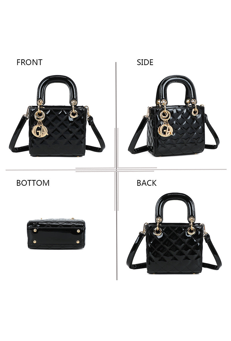 TAS MINI GALLANTRY PARIS ZWART