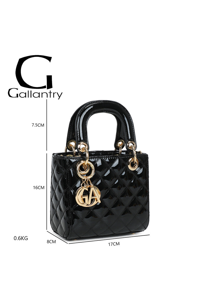 TAS MINI GALLANTRY PARIS ZWART