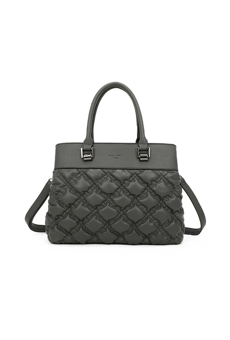 HANDTAS GRIJS GALLANTRY PARIS